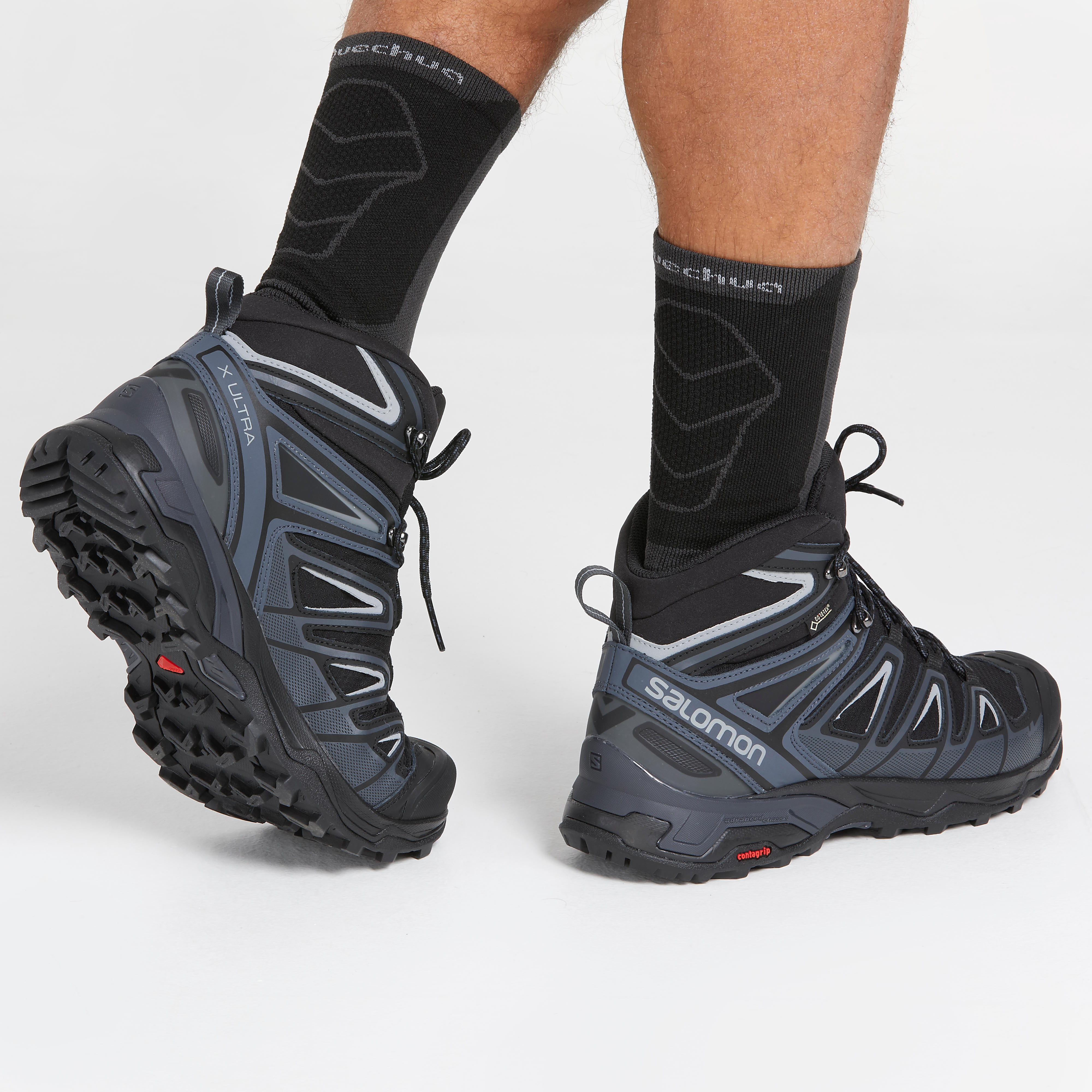 Botas Impermeables de Montaña y Trekking, Salomon, Xultra 3 Mid Gore-Tex, Hombre Botas Impermeables de Montaña y Trekking, Salomon, Xultra 3 Mid Gore-Tex, Hombre